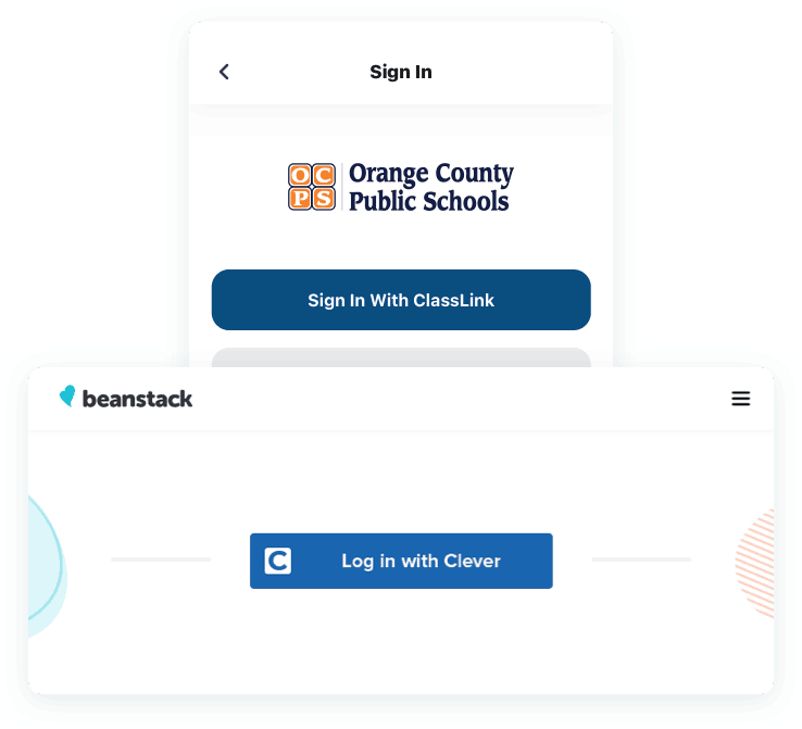 Clever and Classlink integration with Beanstack